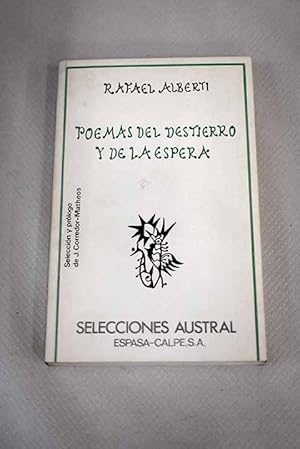 Seller image for Poemas del destierro y de la espera for sale by Alcan Libros