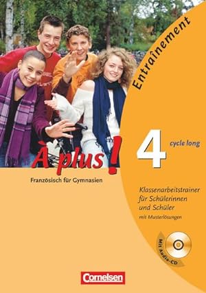Imagen del vendedor de  plus! Ausgabe 2004. Band 4 (cycle long). Klassenarbeitstrainer mit CD und Musterlsungen a la venta por AHA-BUCH GmbH