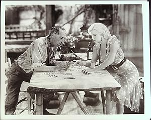 Imagen del vendedor de Red Dust 8 X 10 Still 1932 Jean Harlow, Tully Marshall! a la venta por AcornBooksNH