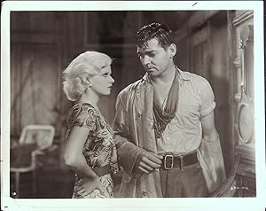 Image du vendeur pour Red Dust 8 X 10 Still 1932 Clark Gable, Jean Harlow! mis en vente par AcornBooksNH