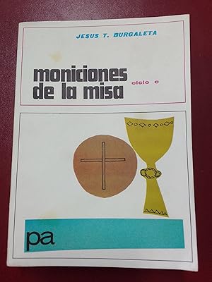 Seller image for Moniciones de la Misa. Ciclo C for sale by Librera Eleutheria