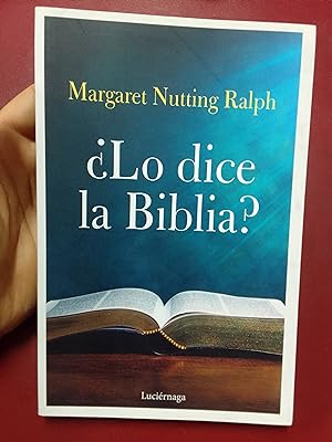 Imagen del vendedor de Lo dice la Biblia? a la venta por Librera Eleutheria