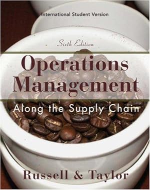 Seller image for Operations Management: Along the Supply Chain for sale by WeBuyBooks