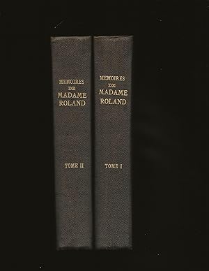 Memoires de Madame Roland (Two-Volume Set)