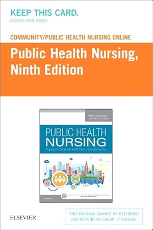 Seller image for Community/Public Health Nursing Online for Stanhope and Lancaster for sale by GreatBookPrices