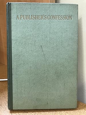 Seller image for A Publisher's Confession for sale by Regent College Bookstore