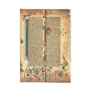 Seller image for Paperblanks - Parabole - Gutenberg Bible - Mini - Lined - Wrap Closure - 85 Gsm for sale by GreatBookPrices