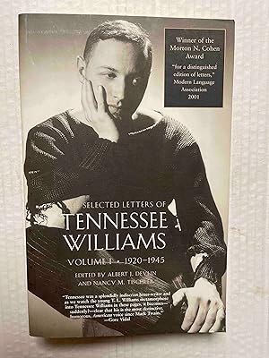 Imagen del vendedor de The Selected Letters of Tennessee Williams, Volume I: 1920-1945 a la venta por Jake's Place Books