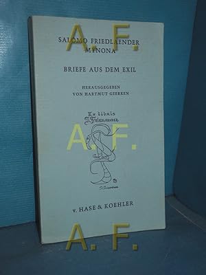 Imagen del vendedor de Briefe aus dem Exil : 1933 - 1946 (Mainzer Reihe Band 54) a la venta por Antiquarische Fundgrube e.U.