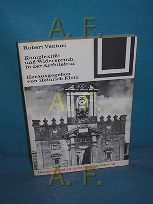 Bild des Verkufers fr Komplexitt und Widerspruch in der Architektur (Bauwelt-Fundamente 50) zum Verkauf von Antiquarische Fundgrube e.U.