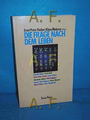 Immagine del venditore per Die Frage nach dem Leben Ernst Peter Fischer , Klaus Mainzer (Hrsg.) / Piper , Bd. 1119 venduto da Antiquarische Fundgrube e.U.