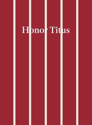 Immagine del venditore per Honor Titus venduto da GreatBookPrices