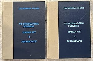 The Memorial Volume of the 9th International Congress of Iranian Art & Archaeology. Teheran-Isfah...