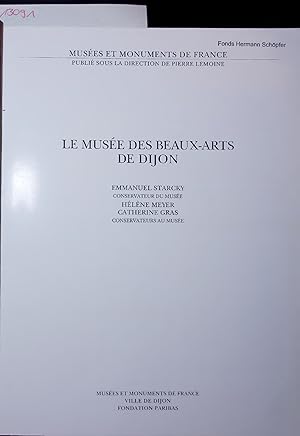 Seller image for LE MUSEE DES BEAUX-ARTS DE DIJON. for sale by Antiquariat Bookfarm