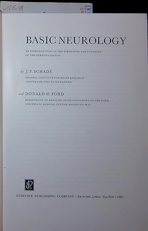 Bild des Verkufers fr Basic Neurology. An Introduction to the Structure and Function of the Nervous System zum Verkauf von Antiquariat Bookfarm