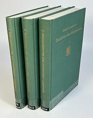 Bild des Verkufers fr Geschichte des Waldeigentums, der Waldwirtschaft und Forstwissenschaft in Deutschland. Band 1 bis 3. zum Verkauf von Antiquariat Bookfarm