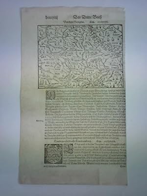 Cosmographia. Das dritte Buch. Von dem Teutschen Landt - 1 Blatt (S. DCCCCXIIJ/DCCCCXIIIJ) aus de...