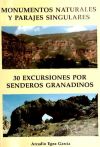 Bild des Verkufers fr MONUMENTOS NATURALES Y PARAJES SINGULARES. 30 EXCURSIONES POR SENDEROS GRANADINOS. zum Verkauf von AG Library