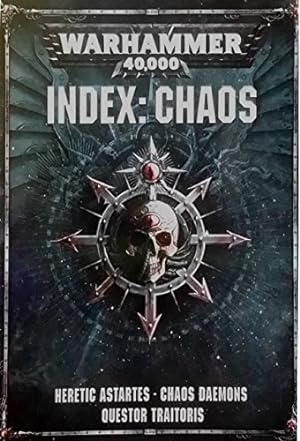 Image du vendeur pour Games Workshop Warhemmer 40,000 Dark Imperium Index : Chaos mis en vente par WeBuyBooks