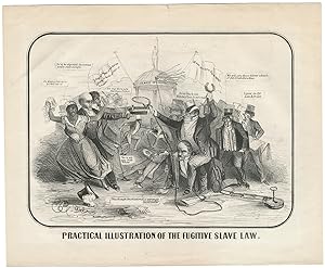 Bold Cartoon on Fugitive Slave Law