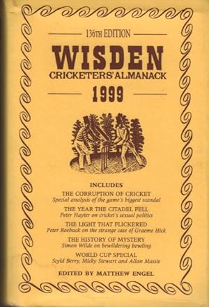 Seller image for Wisden Cricketers' Almanack 1999. 136th edition for sale by Barter Books Ltd