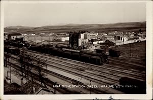 Seller image for Foto Ansichtskarte / Postkarte Linares Andalusien, Bahnhof Baeza Empalme for sale by akpool GmbH