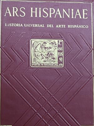 Seller image for Ars Hispaniae historia universal del arte hispnico (XVIII) Miniatura Grabado Encuadernacin for sale by Librera Alonso Quijano