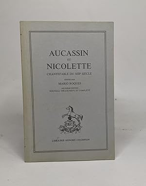 Image du vendeur pour Aucassin et Nicolette. Chantefable du 18e Siecle mis en vente par crealivres