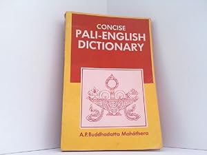 Image du vendeur pour Concise Pali-English Dictionary. mis en vente par Antiquariat Ehbrecht - Preis inkl. MwSt.