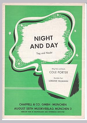 Night and Day Tag und Nacht Musik Noten Text Cole Porter Loraine Hillmann Chappe