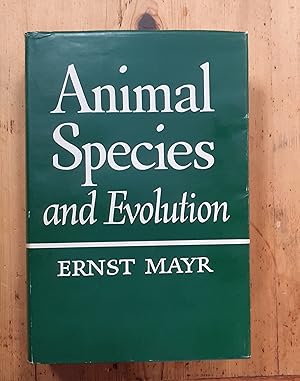Bild des Verkufers fr Animal Species and Evolution zum Verkauf von Scarthin Books ABA, ILAB.