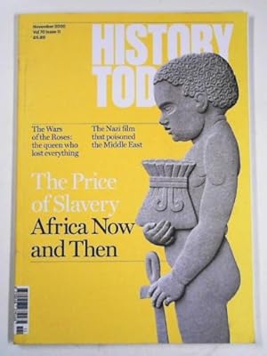 Imagen del vendedor de History Today, vol. 70, issue 11, November 2020 a la venta por Cotswold Internet Books