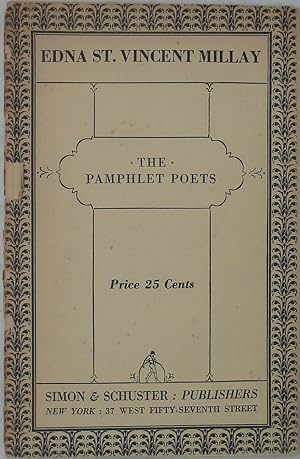 Immagine del venditore per The Pamphlet Poets: Edna St. Vincent Millay venduto da Powell's Bookstores Chicago, ABAA