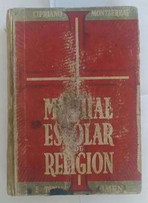 Imagen del vendedor de Manual Escolar de religin. a la venta por La Leona LibreRa