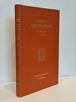 Immagine del venditore per Anonymus ad Cuimnanum. Expossitio latinitatis. Coll.  Corpus Christianorum, Series Latina , CXXXIII D venduto da Librairie Pierre BRUNET