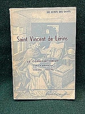 Imagen del vendedor de Le Commonitorium. Introduction, traduction et notes par Michel Meslin. Coll.  crits des saints  a la venta por Librairie Pierre BRUNET