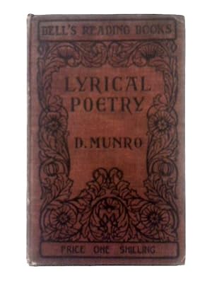 Bild des Verkufers fr Lyrical Poetry for Boys & Girls zum Verkauf von World of Rare Books