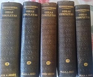 OBRAS COMPLETAS de SOMERSET MAUGHAM Tomos I, II, III, IV y V
