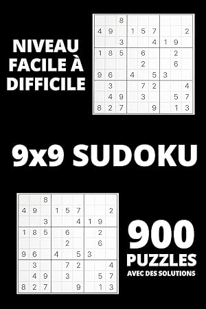 Immagine del venditore per Sudoku - Niveau facile  difficile: 900 grilles de Sudoku tonnantes avec des solutions - Jeu de Sudoku pour les dbutants ou les joueurs avancs - . et toujours concentrs (French Edition) venduto da Redux Books