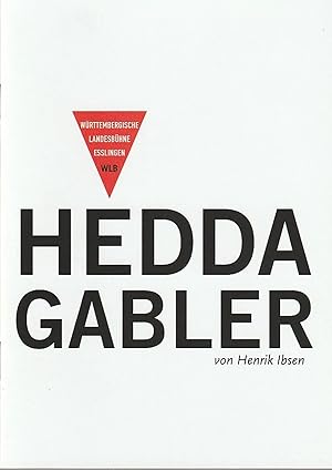 Imagen del vendedor de Programmheft Henrik Ibsen HEDDA GABLER Premiere 23. September 2017 Schauspielhaus Spielzeit 2017 / 2018 a la venta por Programmhefte24 Schauspiel und Musiktheater der letzten 150 Jahre