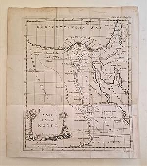 Image du vendeur pour Map of Ancient Egypt (1764 Engraving) mis en vente par Maynard & Bradley