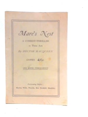 Bild des Verkufers fr Mare's Nest zum Verkauf von World of Rare Books