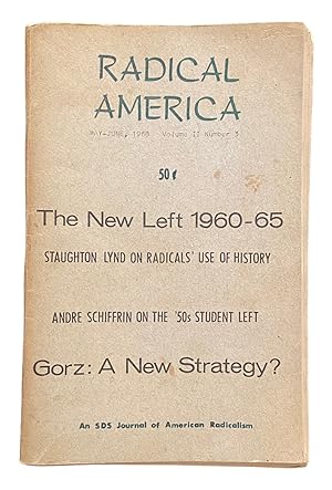 Radical America May-June, 1968. Volume II Number 3