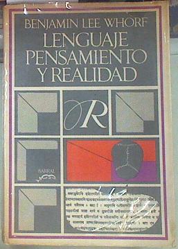 Seller image for Lenguaje, pensamiento y realidad for sale by Almacen de los Libros Olvidados