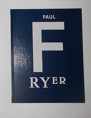 Image du vendeur pour Paul Fryer - Radiations mis en vente par David Bunnett Books