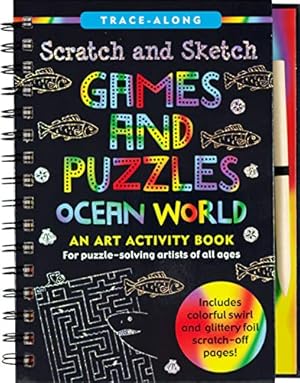 Bild des Verkufers fr Scratch & Sketch Games & Puzzles: Ocean World zum Verkauf von Books for Life
