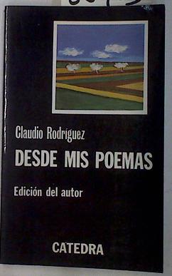 Seller image for Desde mis poemas for sale by Almacen de los Libros Olvidados