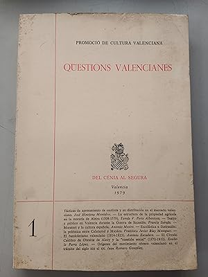 QUESTIONS VALENCIANES, 1