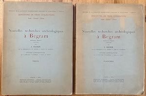 Seller image for Nouvelles recherches archologiques  Begram, ancienne Kpic, 1939-1940; rencontre de trois civilisations, Inde, Grce, Chine [2 volume set : Texte & Planches] for sale by Joseph Burridge Books