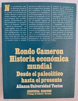 Seller image for Historia econmica mundial. Desde el Paleoltico hasta el presente for sale by Librera Ofisierra